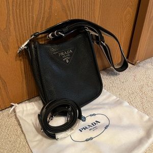 Prada Leather Mini Shoulder Bag